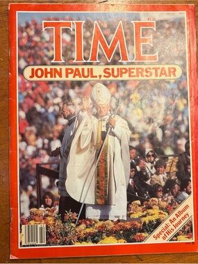 Time Magazine Vintage  Pope John Paul 1979